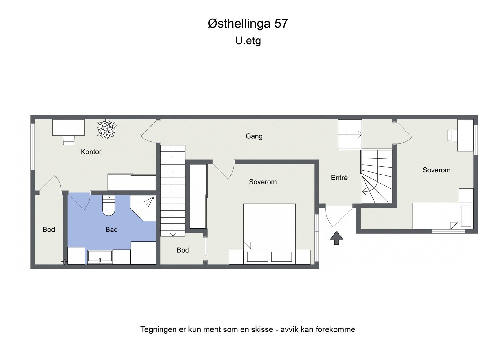 Underetasje. Galleribilde