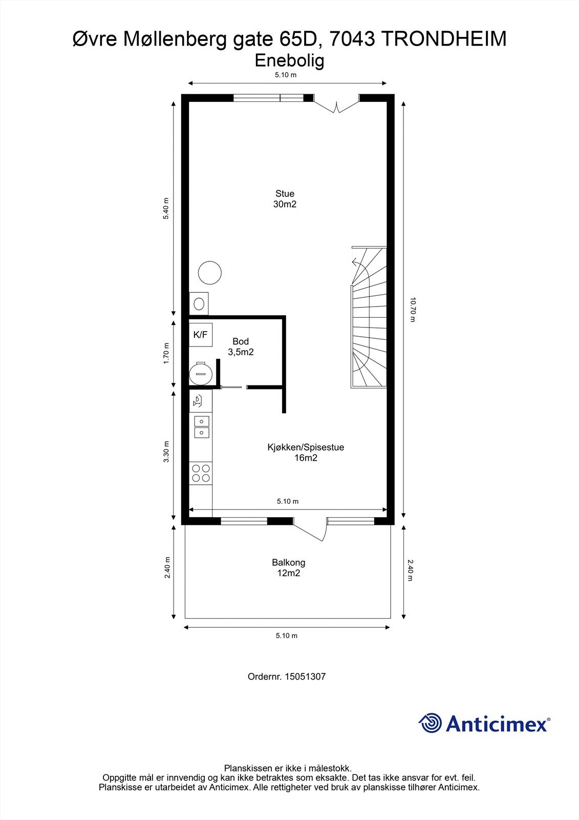 Planskisse. Galleribilde