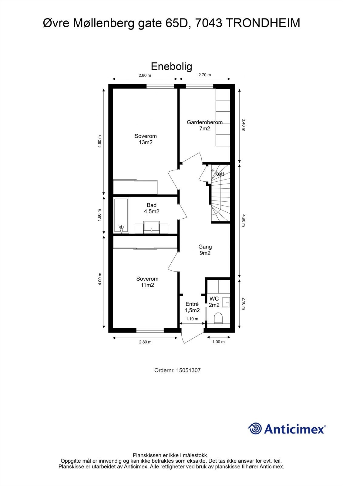 Planskisse. Galleribilde