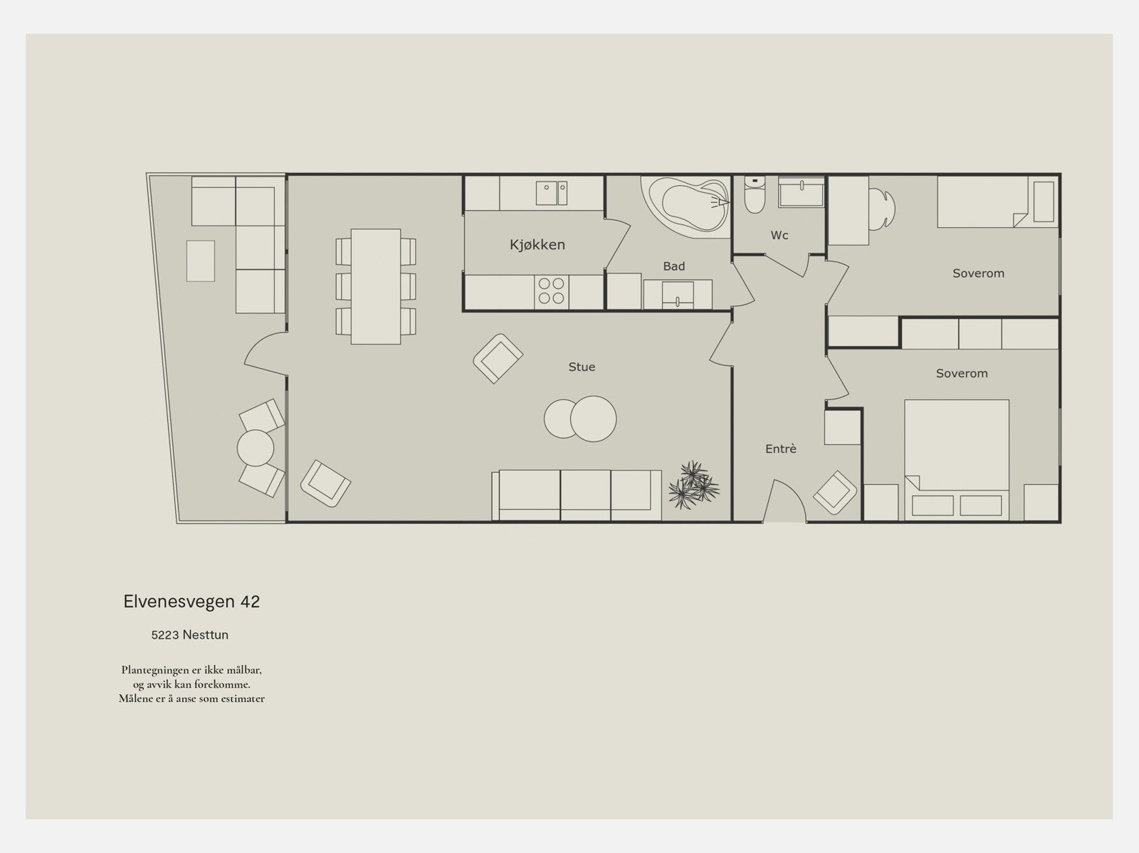 Plantegning 3. etasje | EIE eiendomsmegling Galleribilde