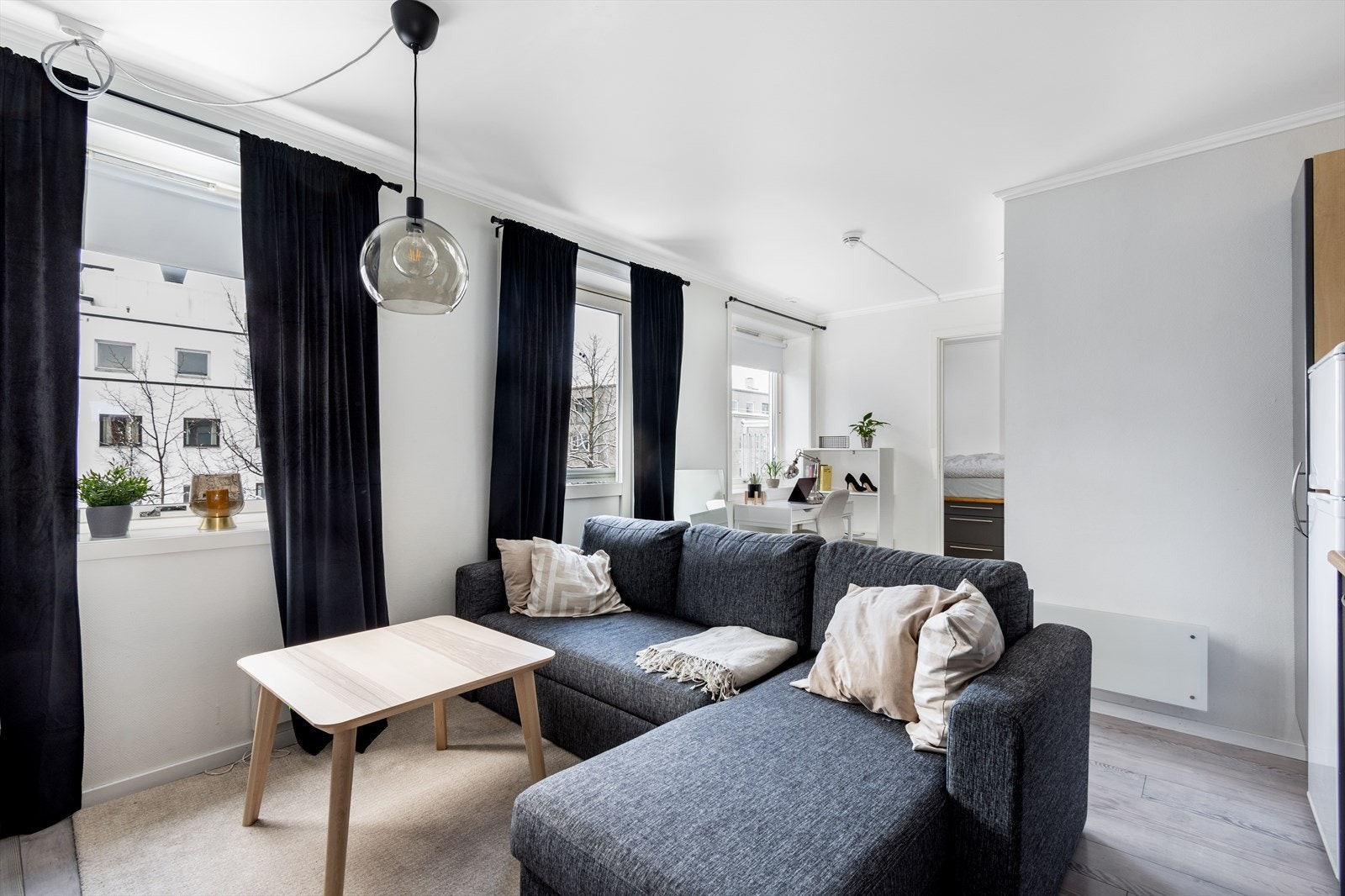 Velkommen til Kongens gate 36 - Moderne og smakfull 2-roms leilighet med fin beliggenhet midt i Steinkjer sentrum Galleribilde