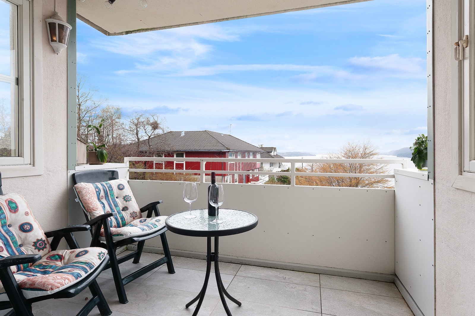 Balkong med flotte sol- og utsiktsforhold. Galleribilde