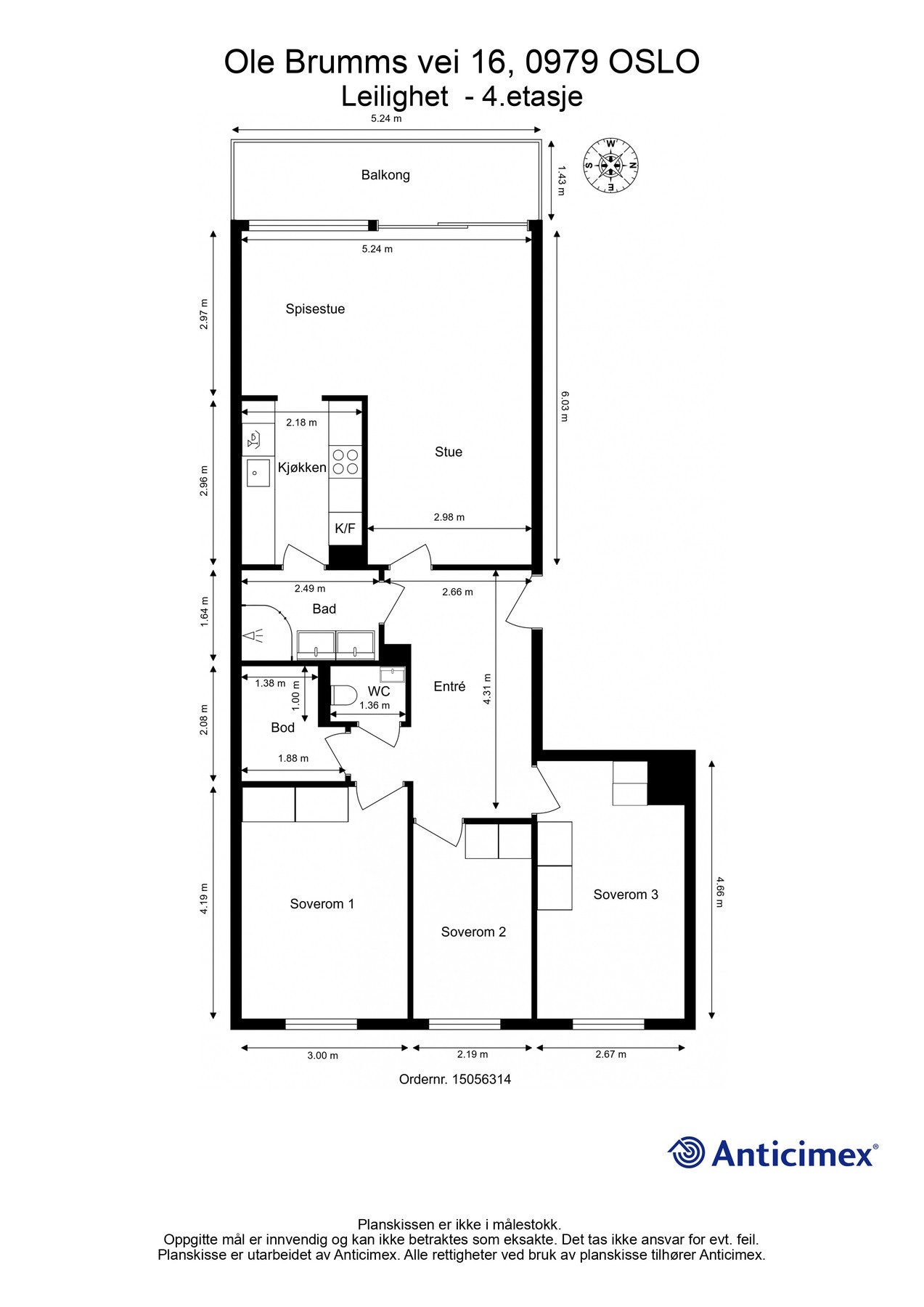 Plantegning. Galleribilde