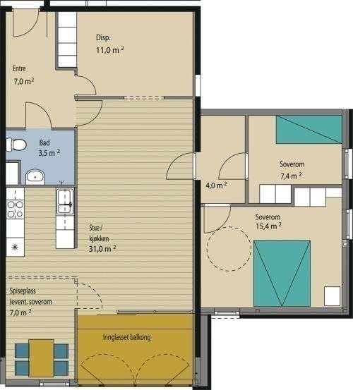 Planløsning Galleribilde