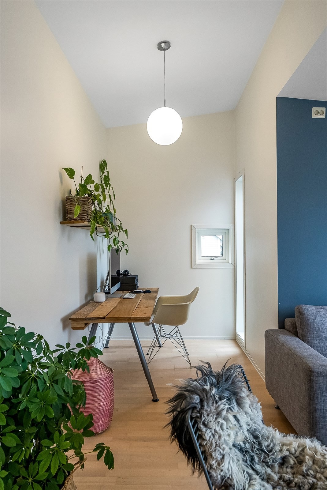 Her får du også fin plass til f.eks. en liten kontorplass. Galleribilde