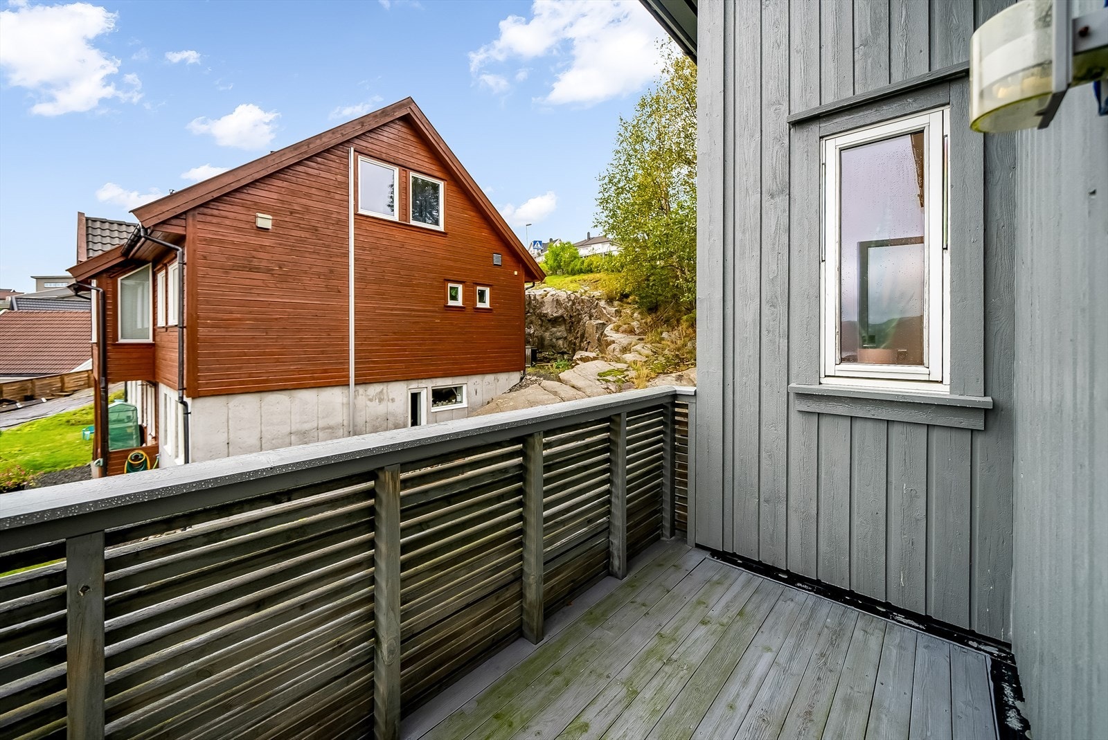 Balkong m/utgang fra hovedsoverom. Galleribilde