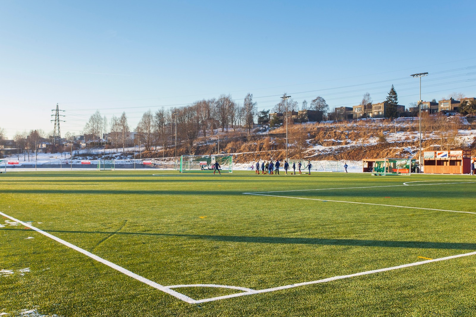 Lørenbanen med Hasle Løren IL er et flott idrettsanlegg. Galleribilde