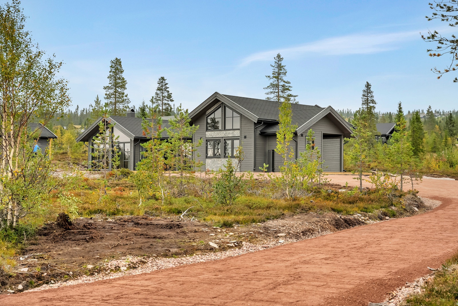 Hytta har 5 soverom og 2 bad - badstue Galleribilde