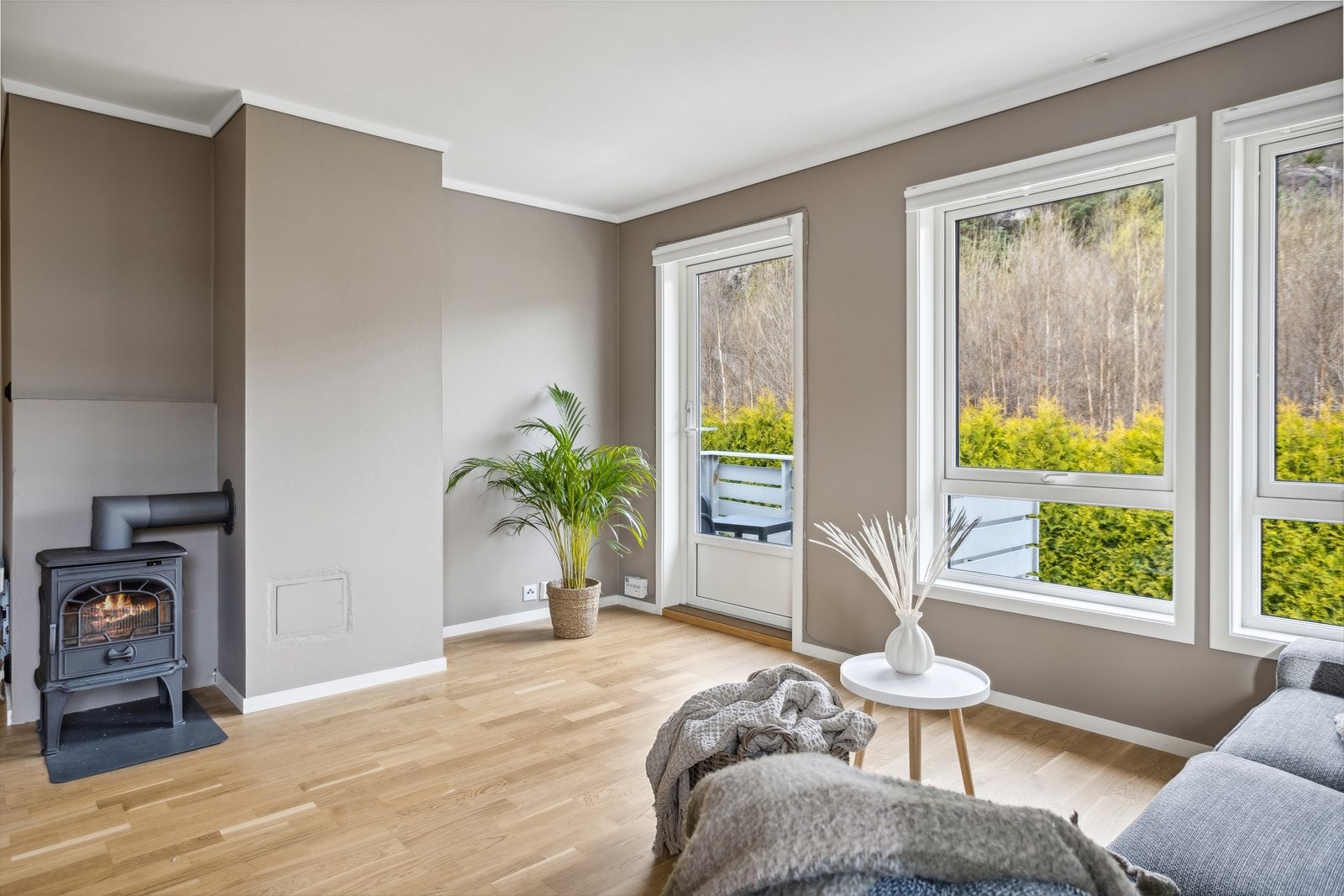 Lys og koselig stue Galleribilde