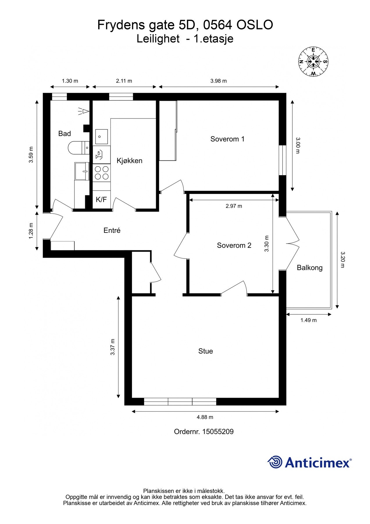 Plantegning. Galleribilde