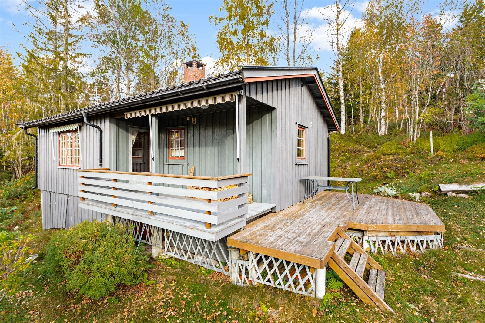 Hytta ligger fint til i rolig område med flotte turområder i umiddelbar nærhet. Galleribilde