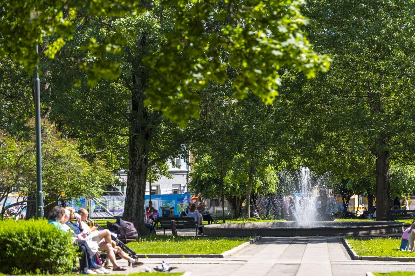 Leiligheten ligger i gangavstand til populære og hyggelige Olaf Ryes Plass! Galleribilde