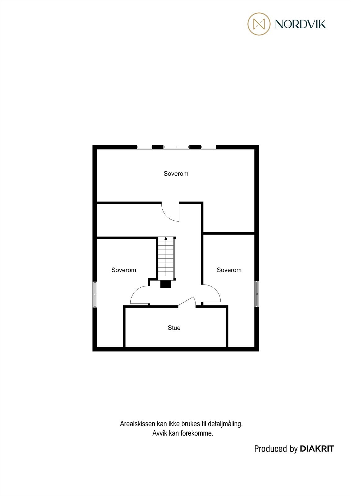 Plantegning 2. etasje Galleribilde