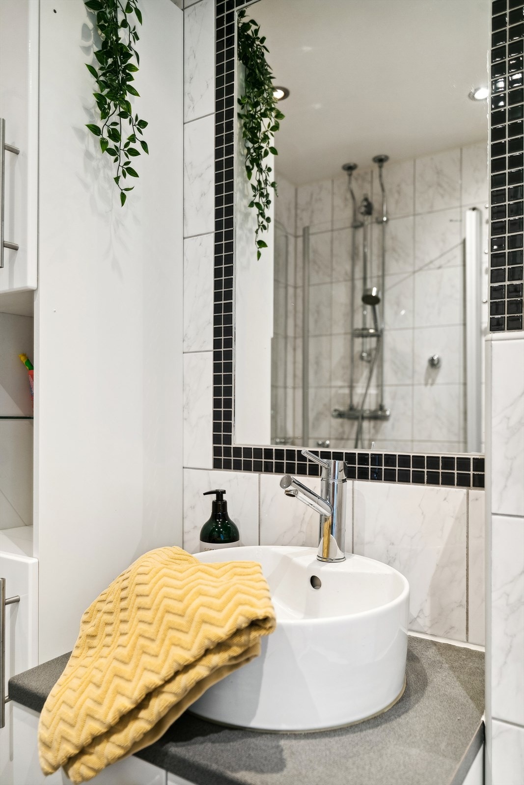 Badet ble rehabilitert i regi av borettslaget i 2008, skifte av soilrør/sluk ble gjort i den forbindelse. Galleribilde