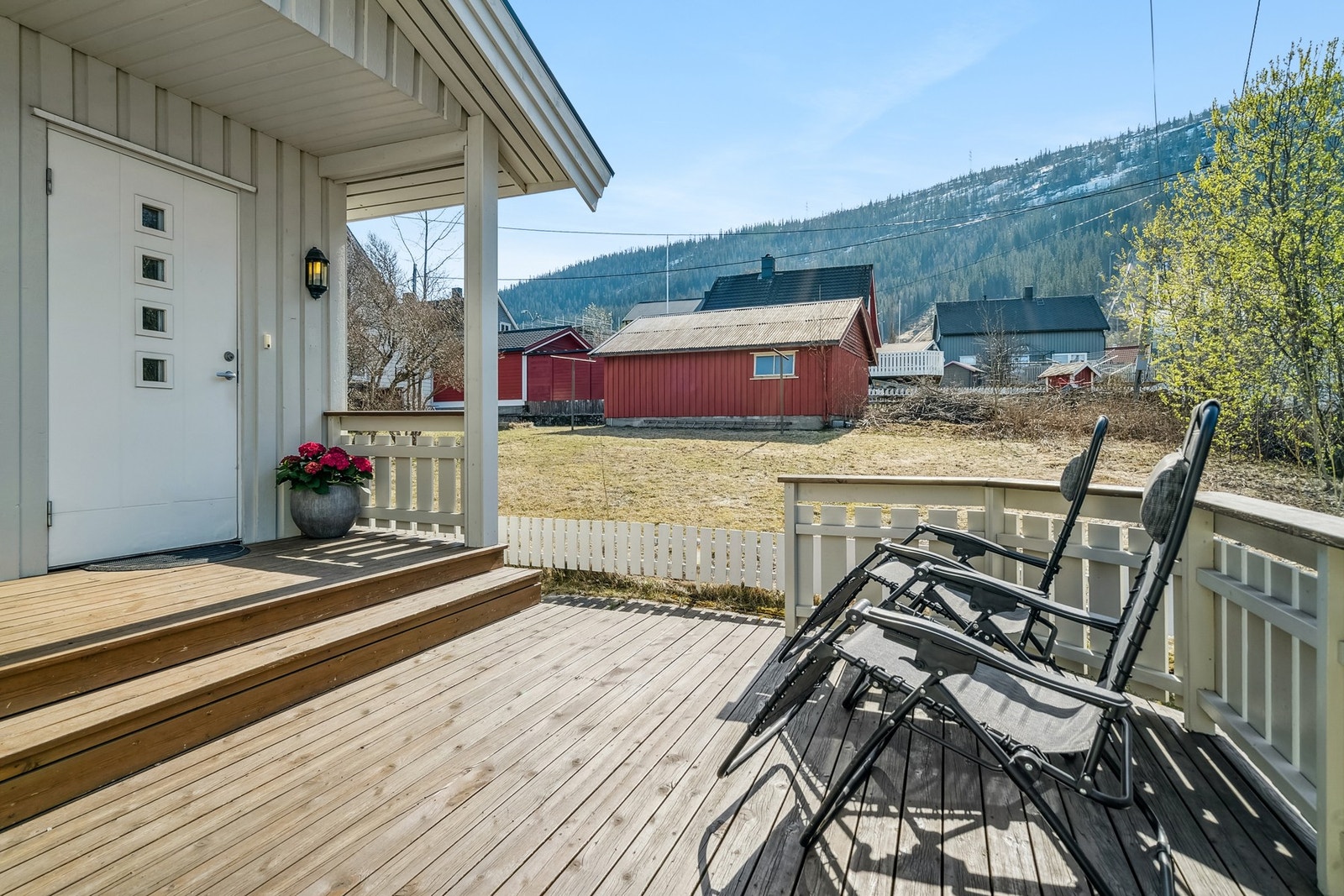 Koselig inngangsparti Galleribilde