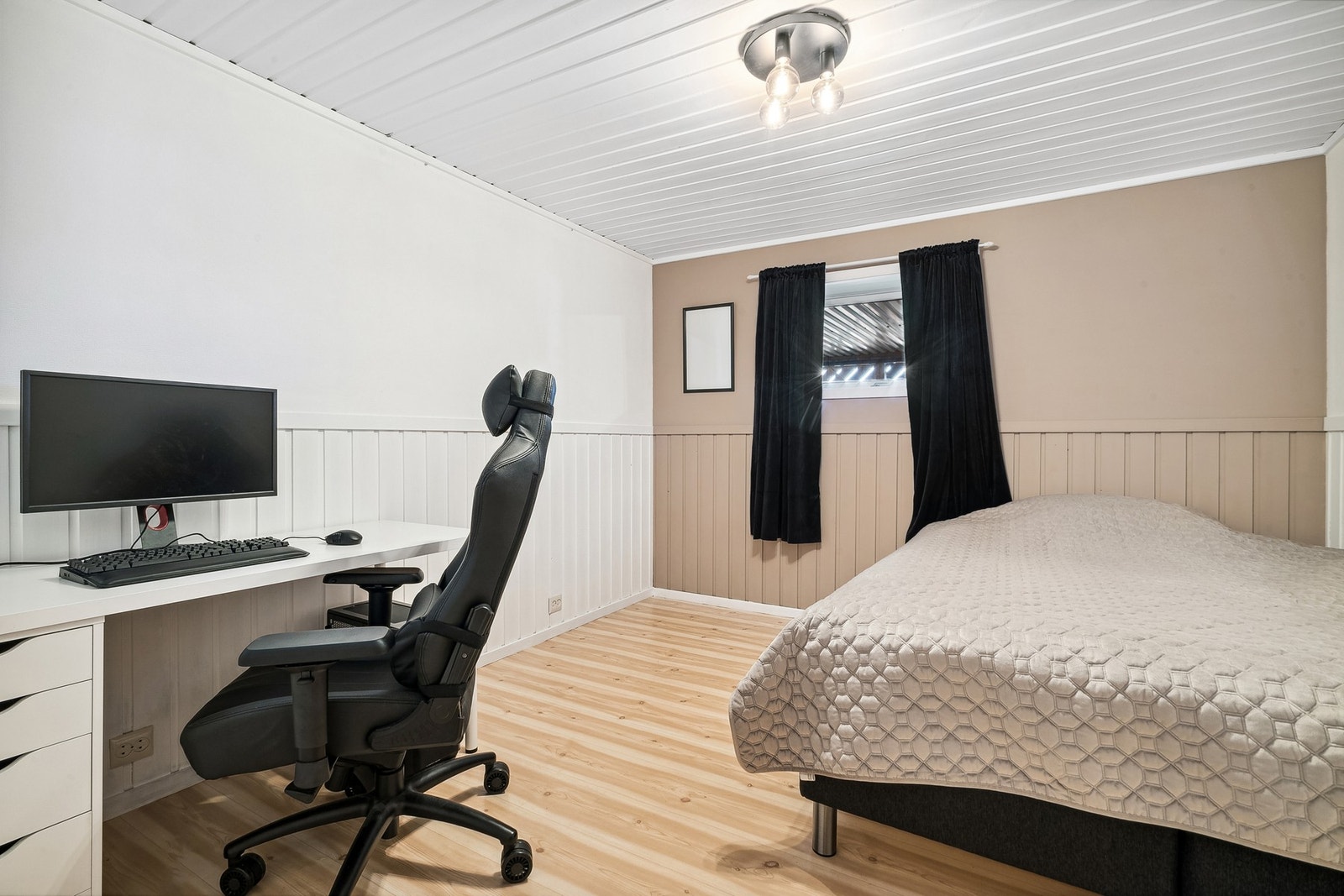 Soverommet i kjelleretasjen som ikke er godkjent Galleribilde