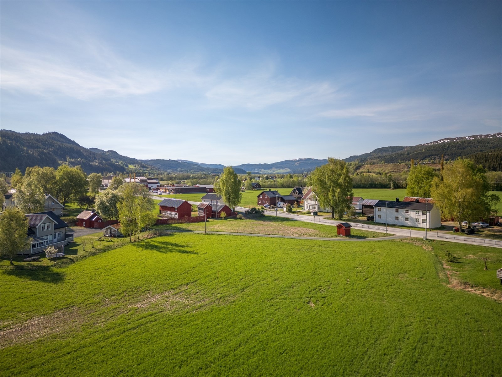 Dronefoto Galleribilde