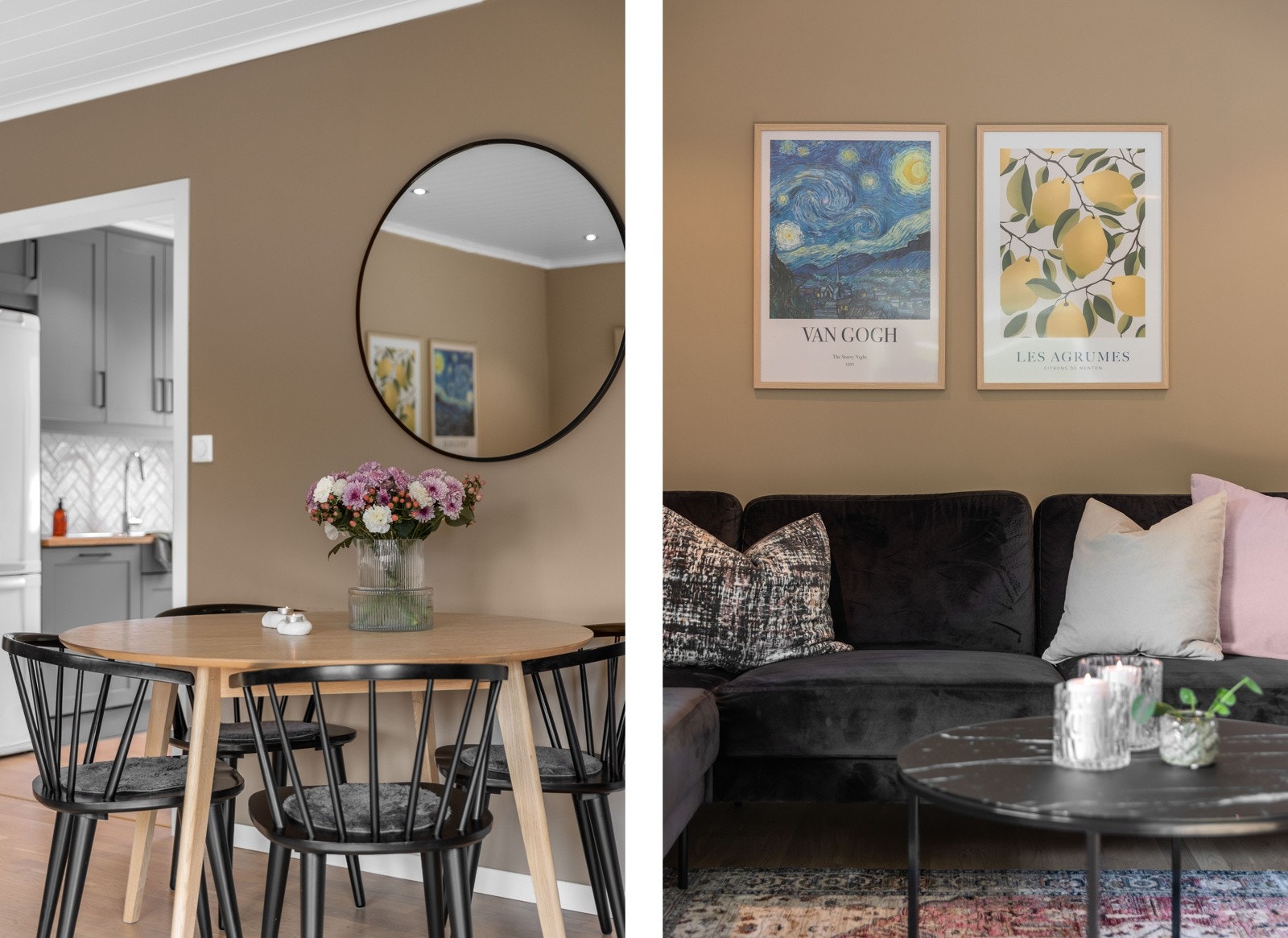 Det stilrene farge- og materialvalget gir rom for egen, kreativ innredning. Galleribilde