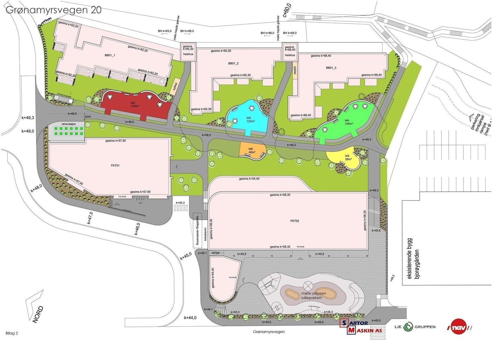 Utomhusplan Galleribilde