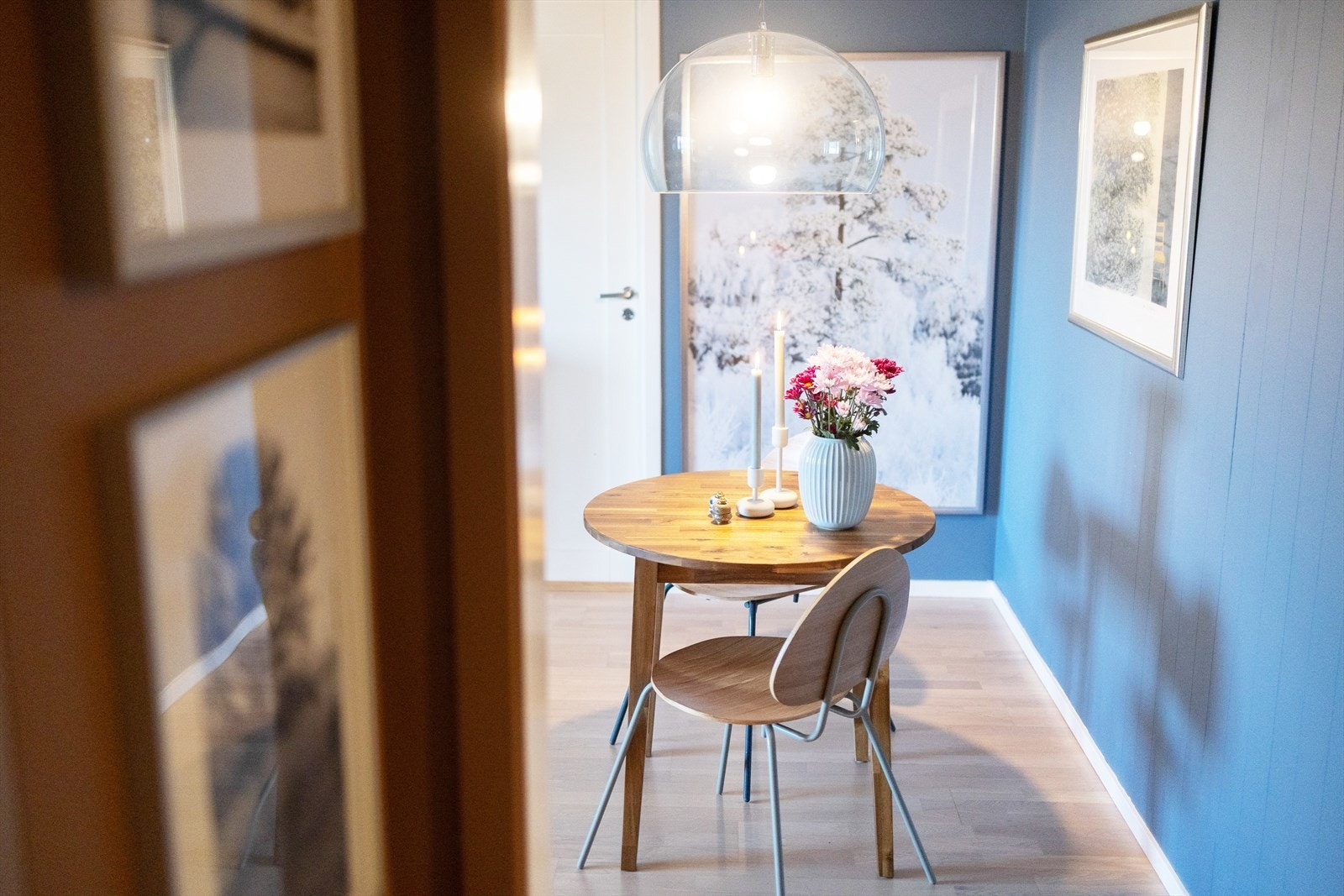 God plass til spisebord i tilknytning til kjøkkenet. Galleribilde