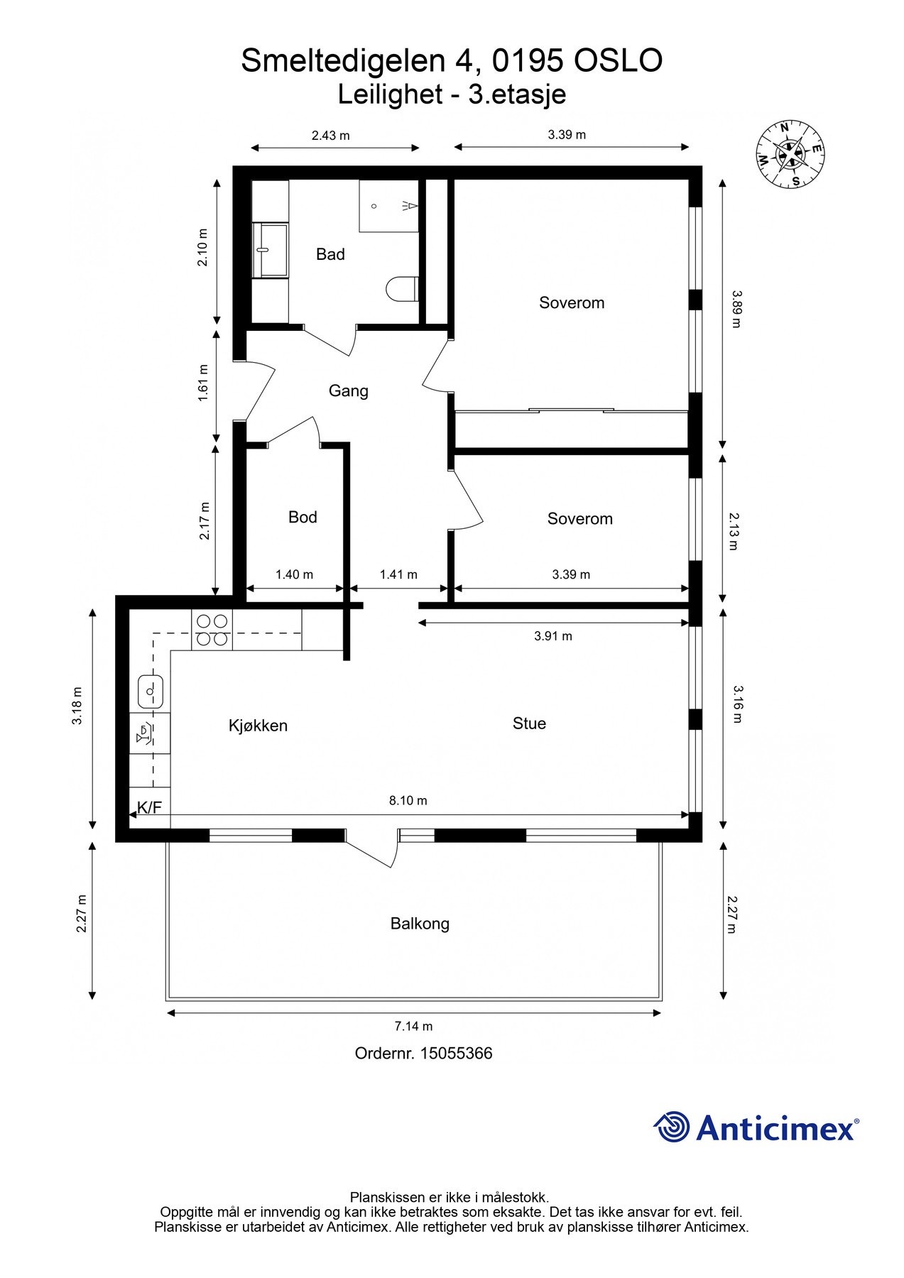 Plantegning. Galleribilde