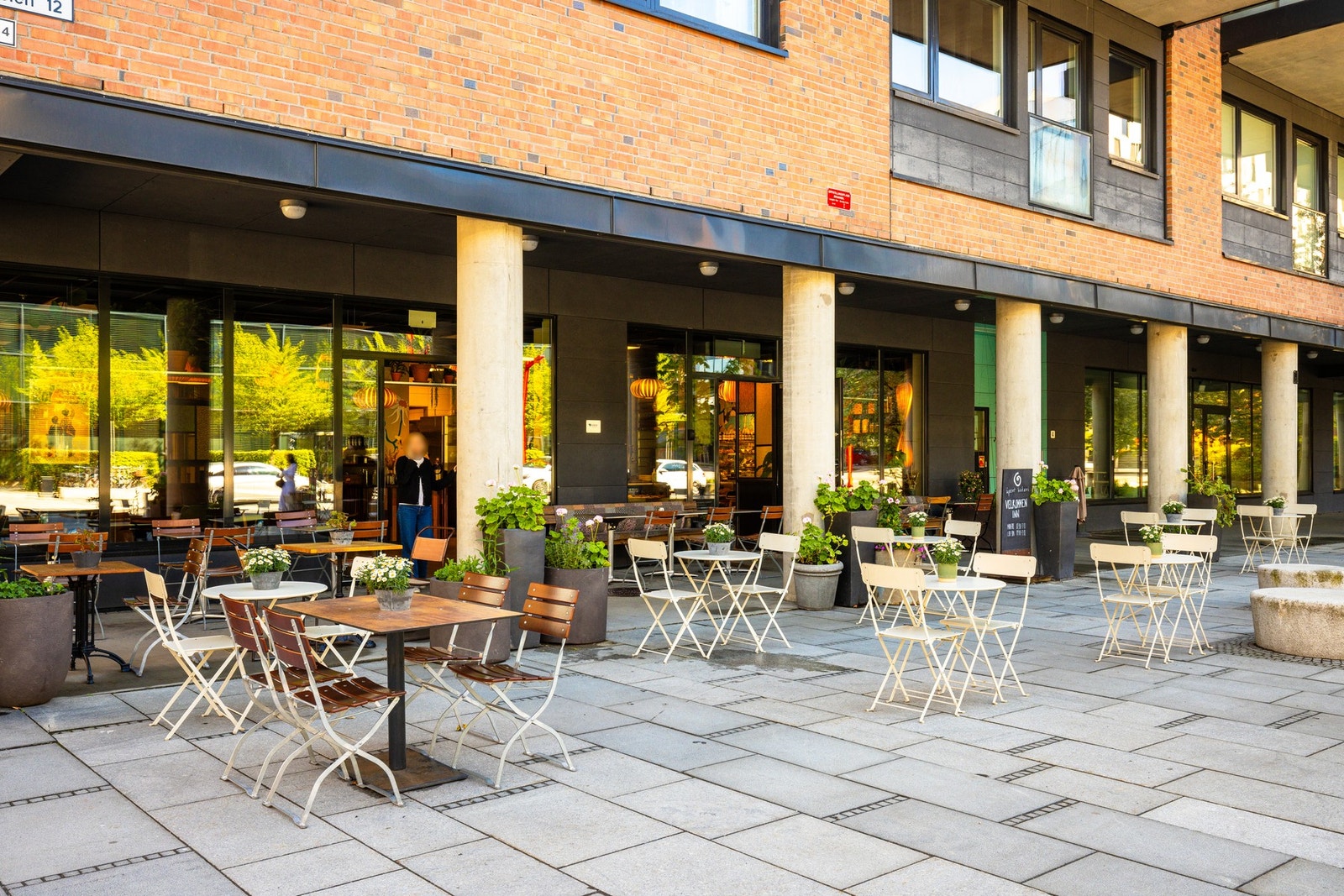 Åpent bakeri finner du i byggets 1. etasje. Galleribilde