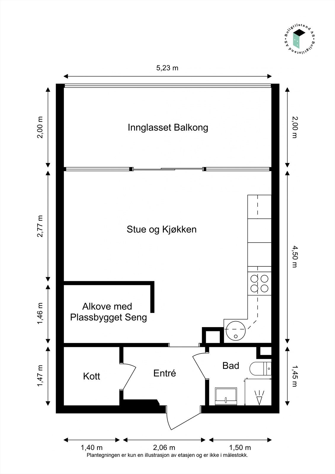 Planløsning. Galleribilde