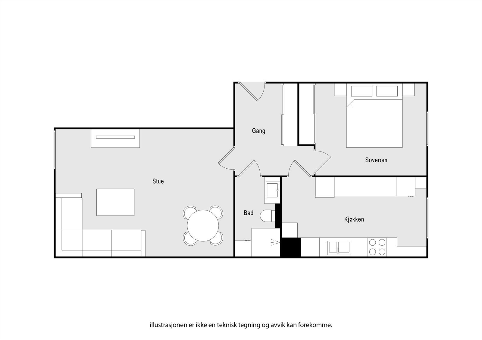 Planløsning Galleribilde