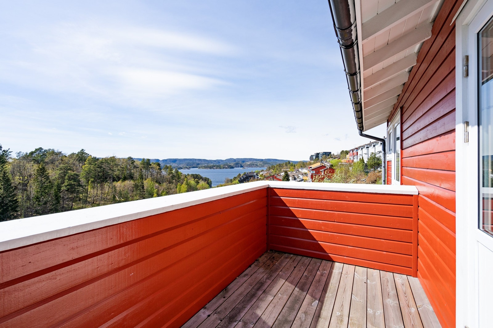 Utsikt fra balkong fra soverom Galleribilde