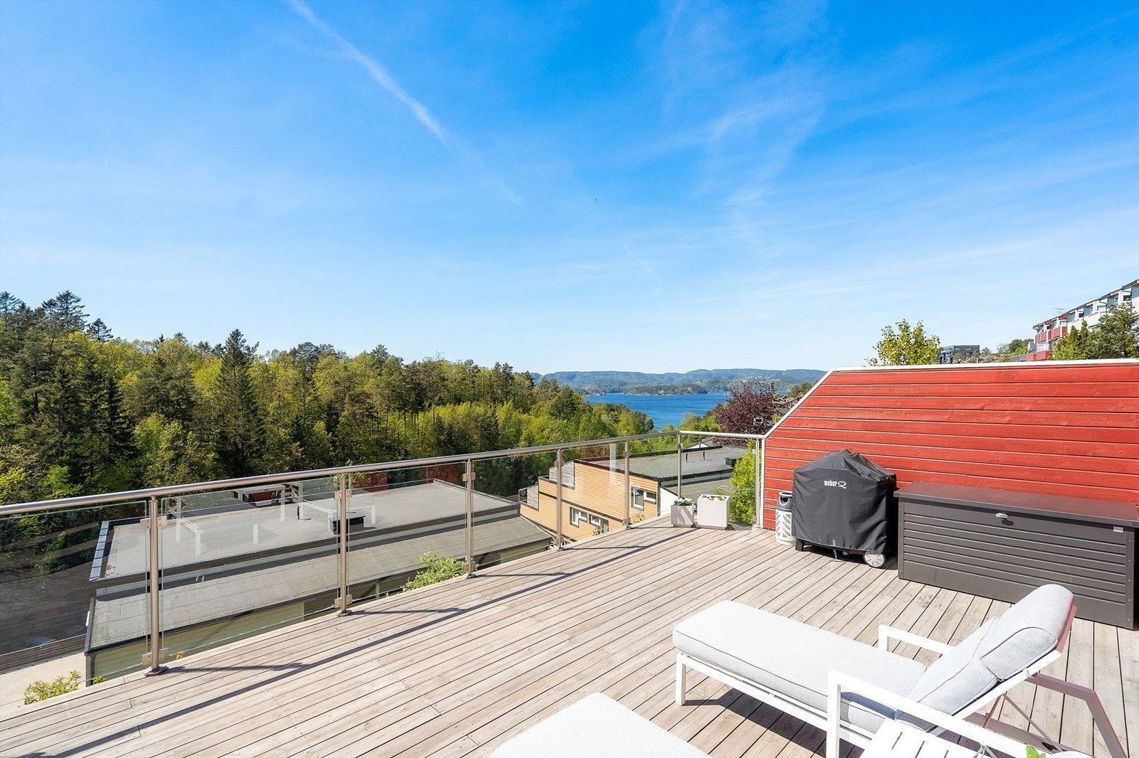 Flott utsikt Galleribilde