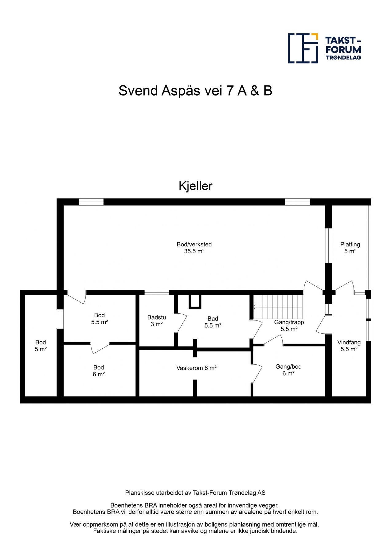 Planskisse Galleribilde