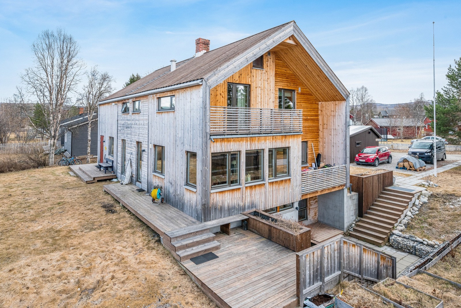 Fasade nord-vest. Galleribilde