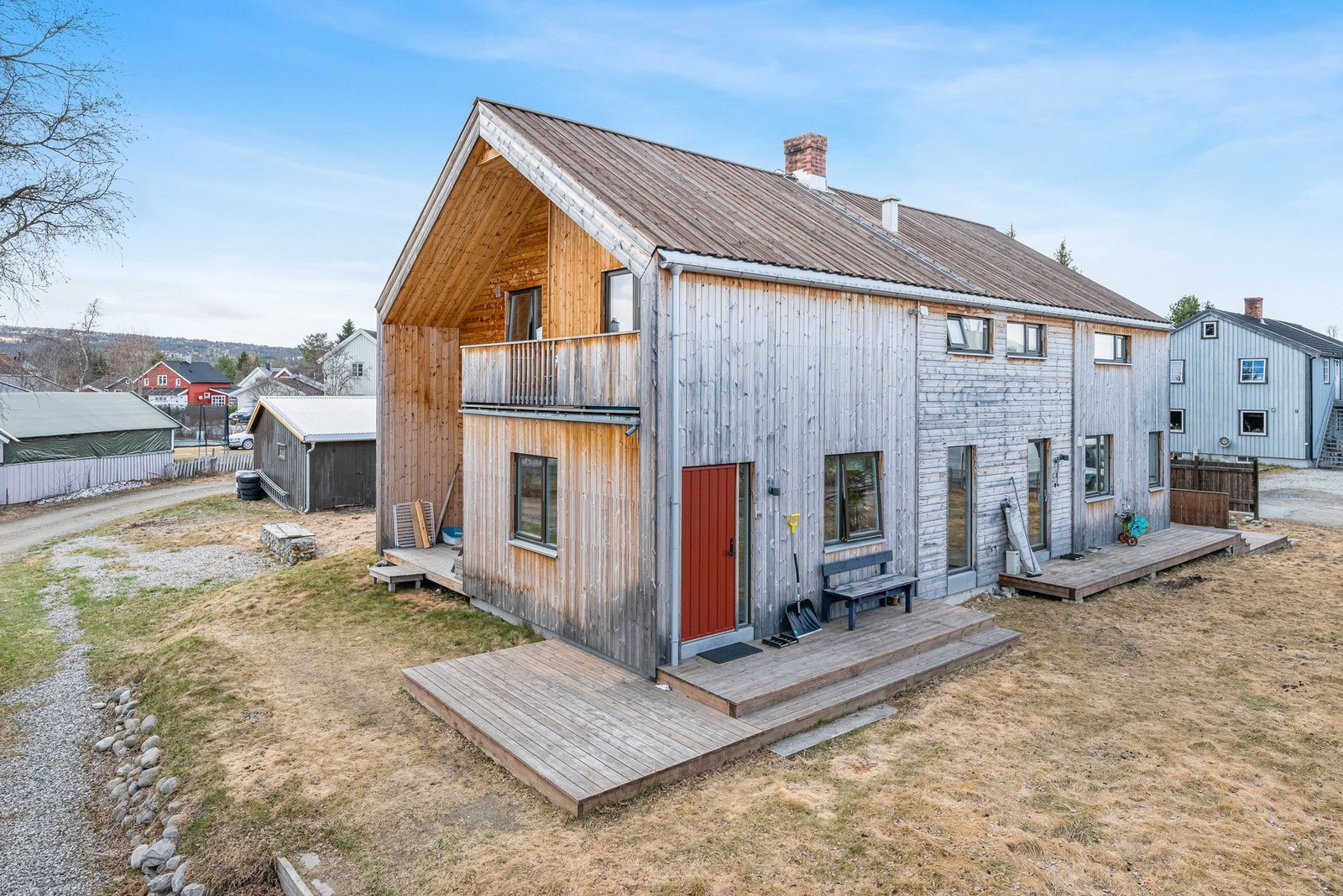 Fasade nord. Galleribilde