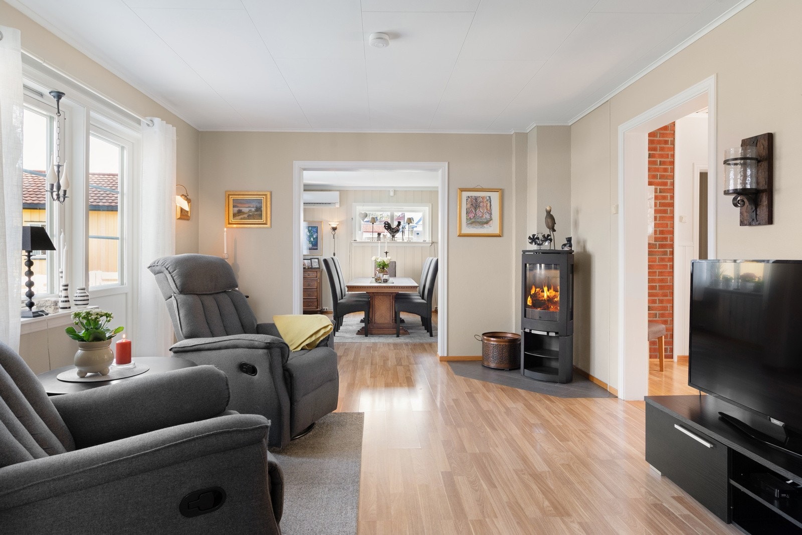 Her kan man møblere hver stue etter sitt eget behov. Galleribilde