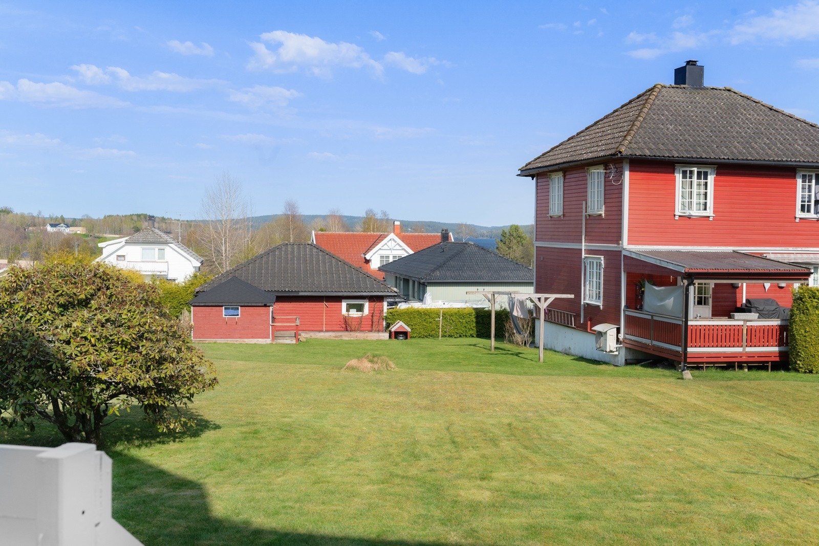 Den store gressplenen er en drøm for barnefamilier. Galleribilde