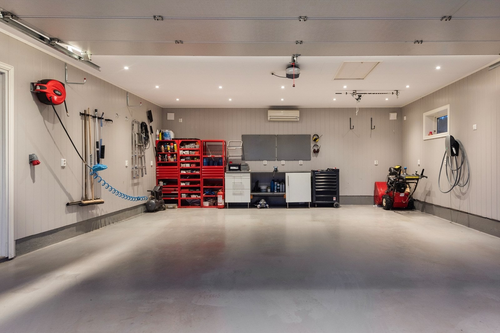 En garasje som bør tilfredsstille de mest kresne. Galleribilde