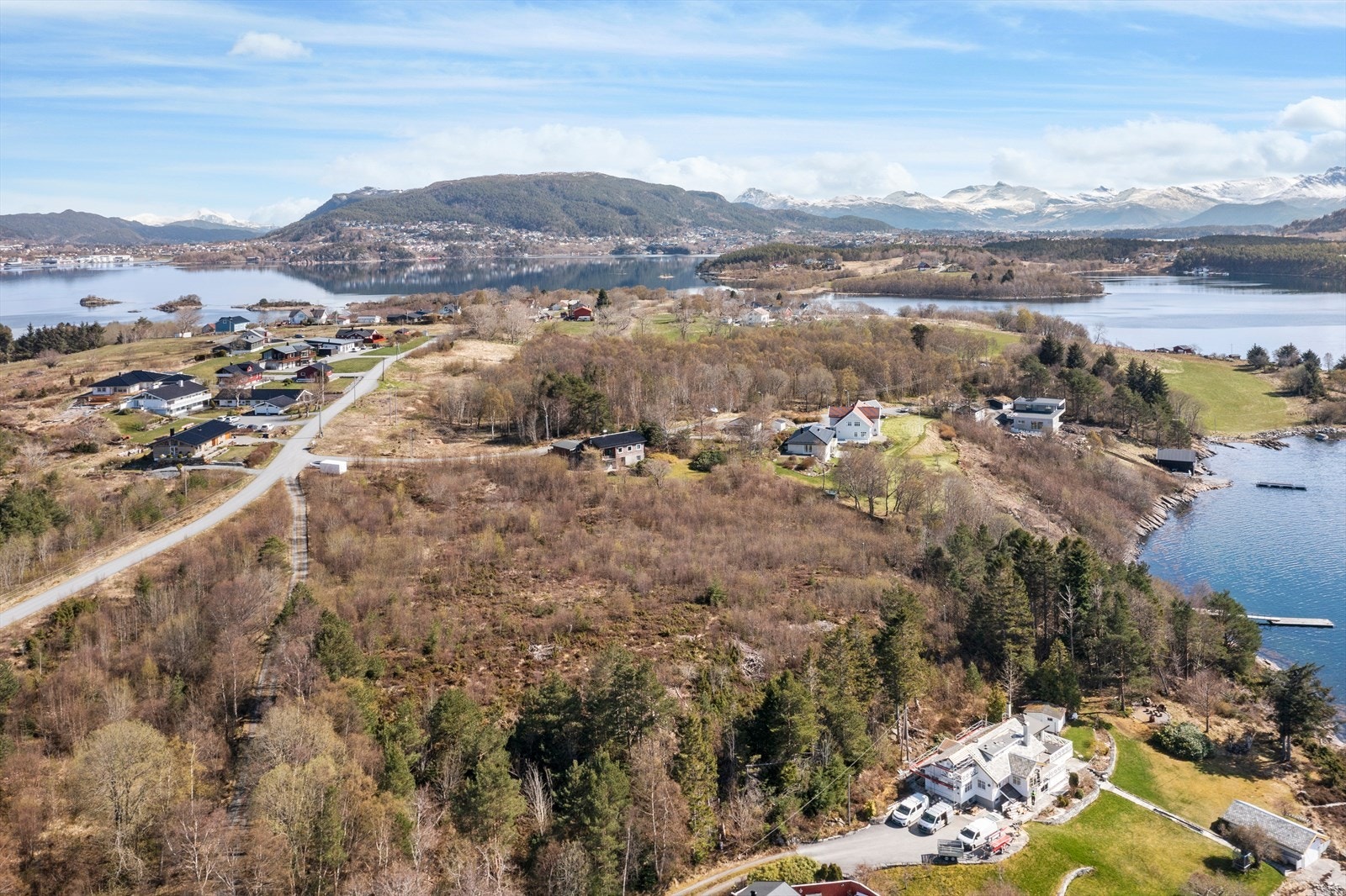 Dronefoto Galleribilde