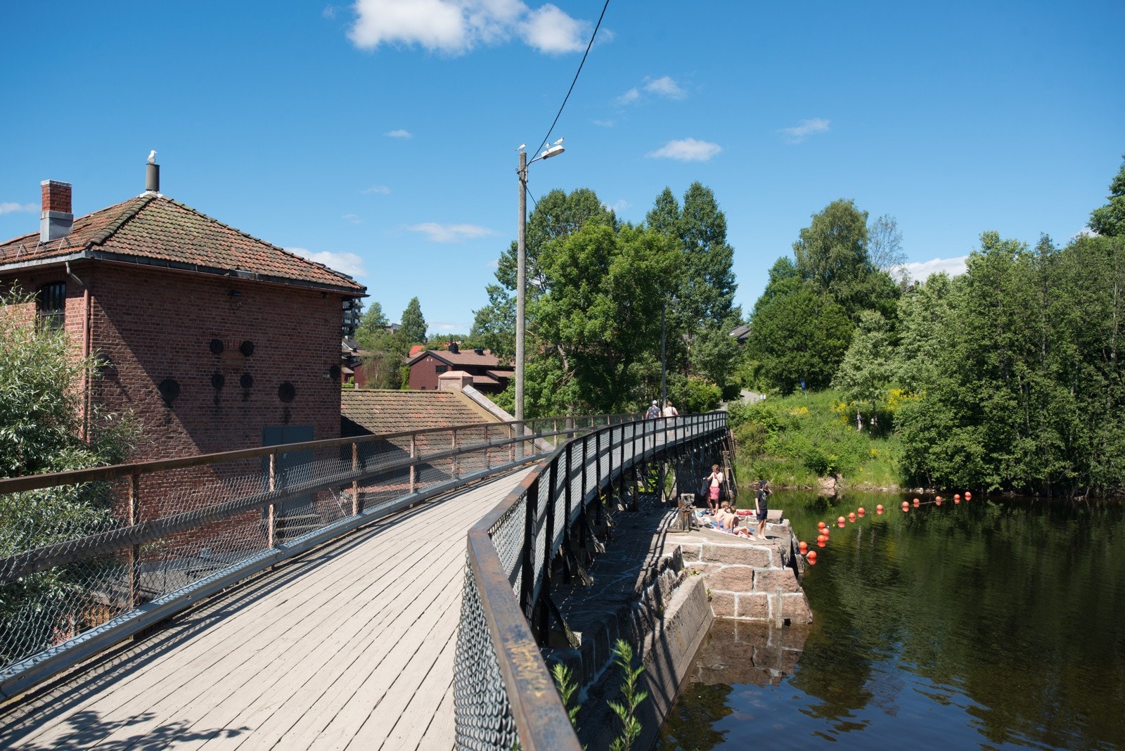 Akerselva. Galleribilde