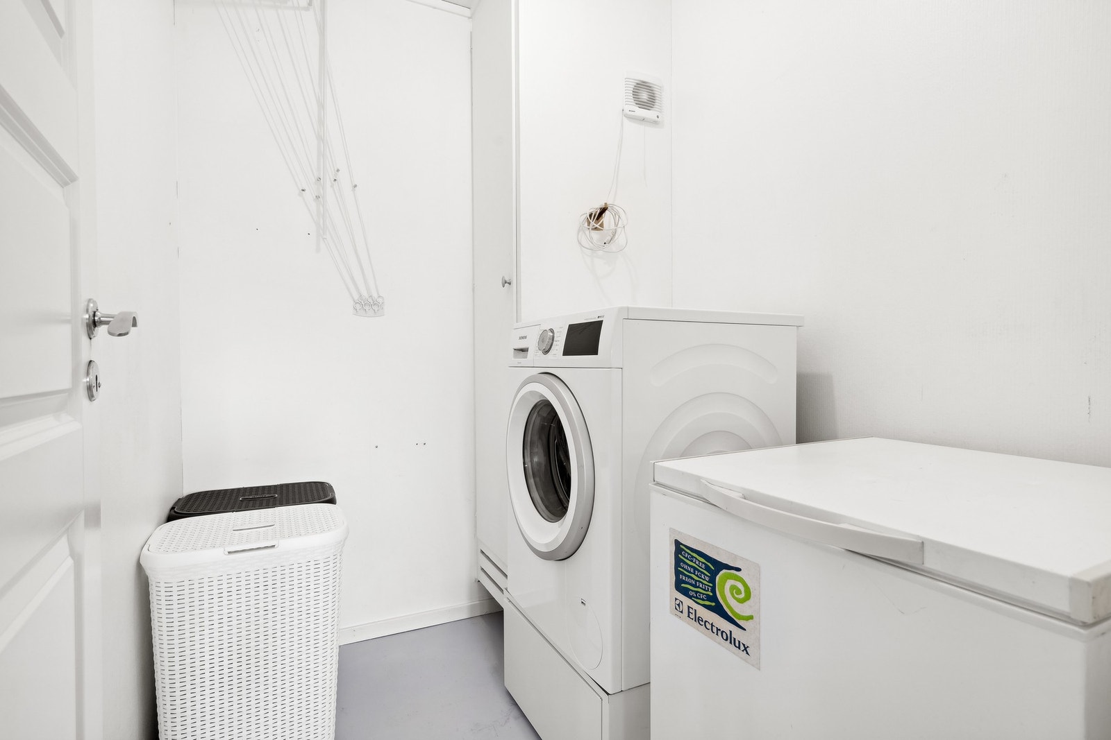 Leiligheten har eget vaskerom. Galleribilde