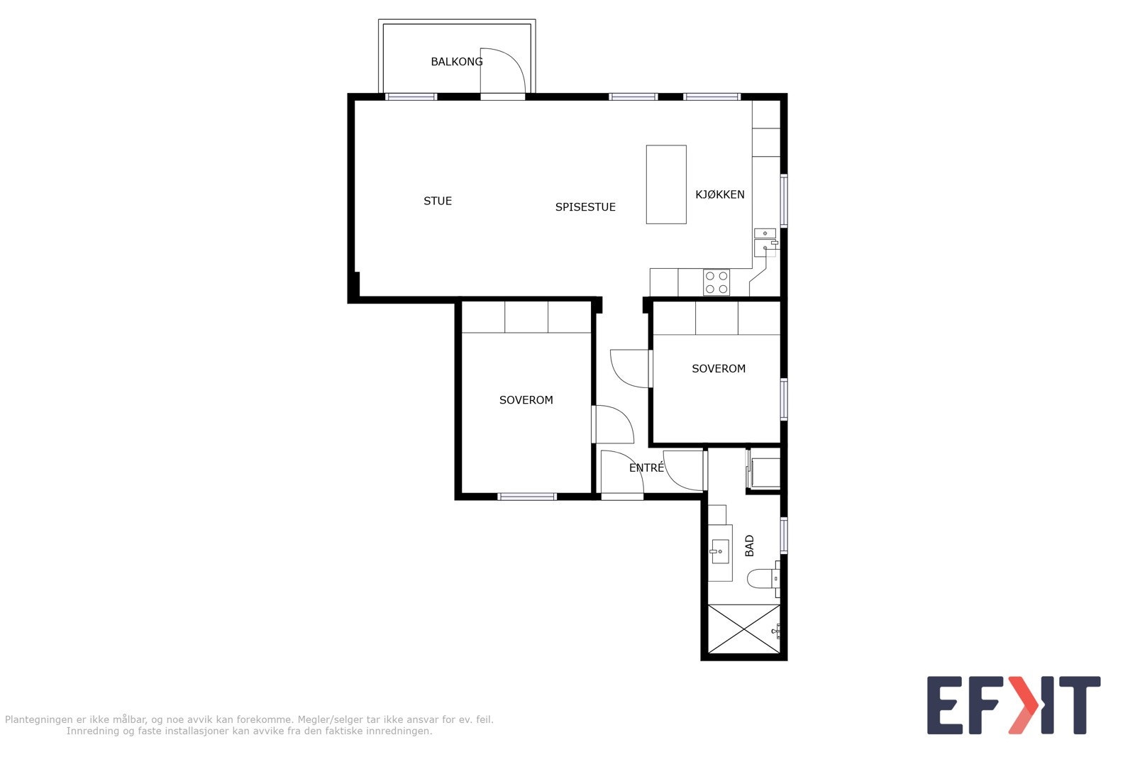 Plantegning. Galleribilde