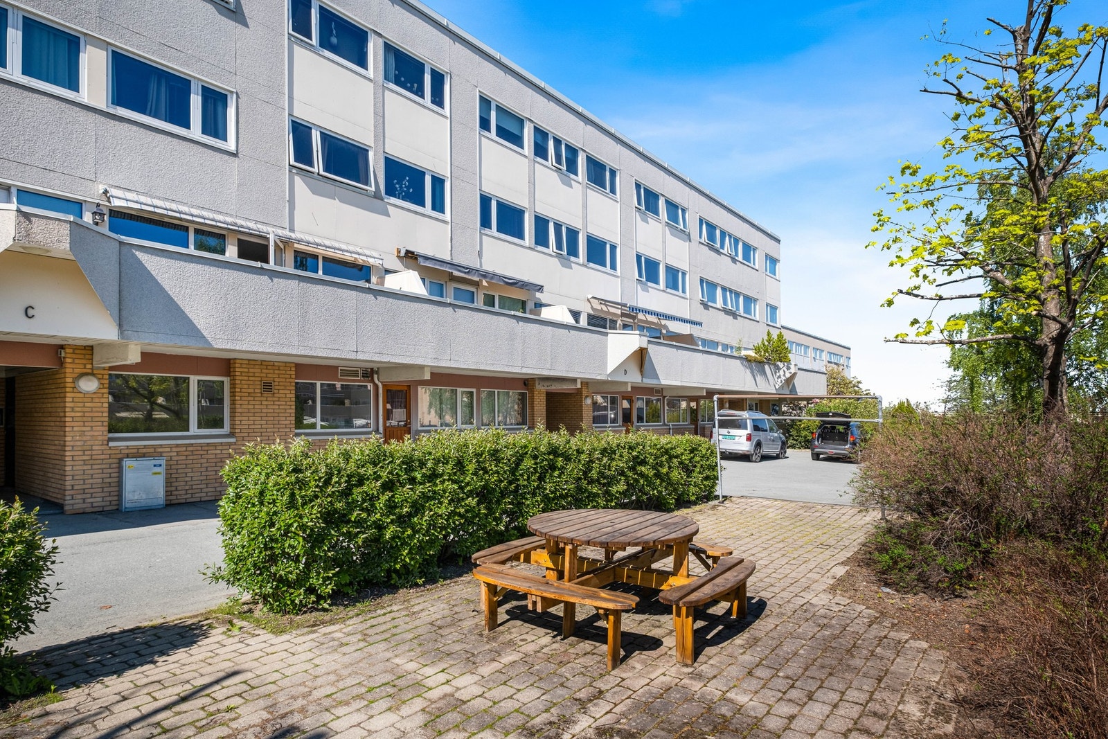 Det følger også parkeringsplass i kjelleren. Galleribilde