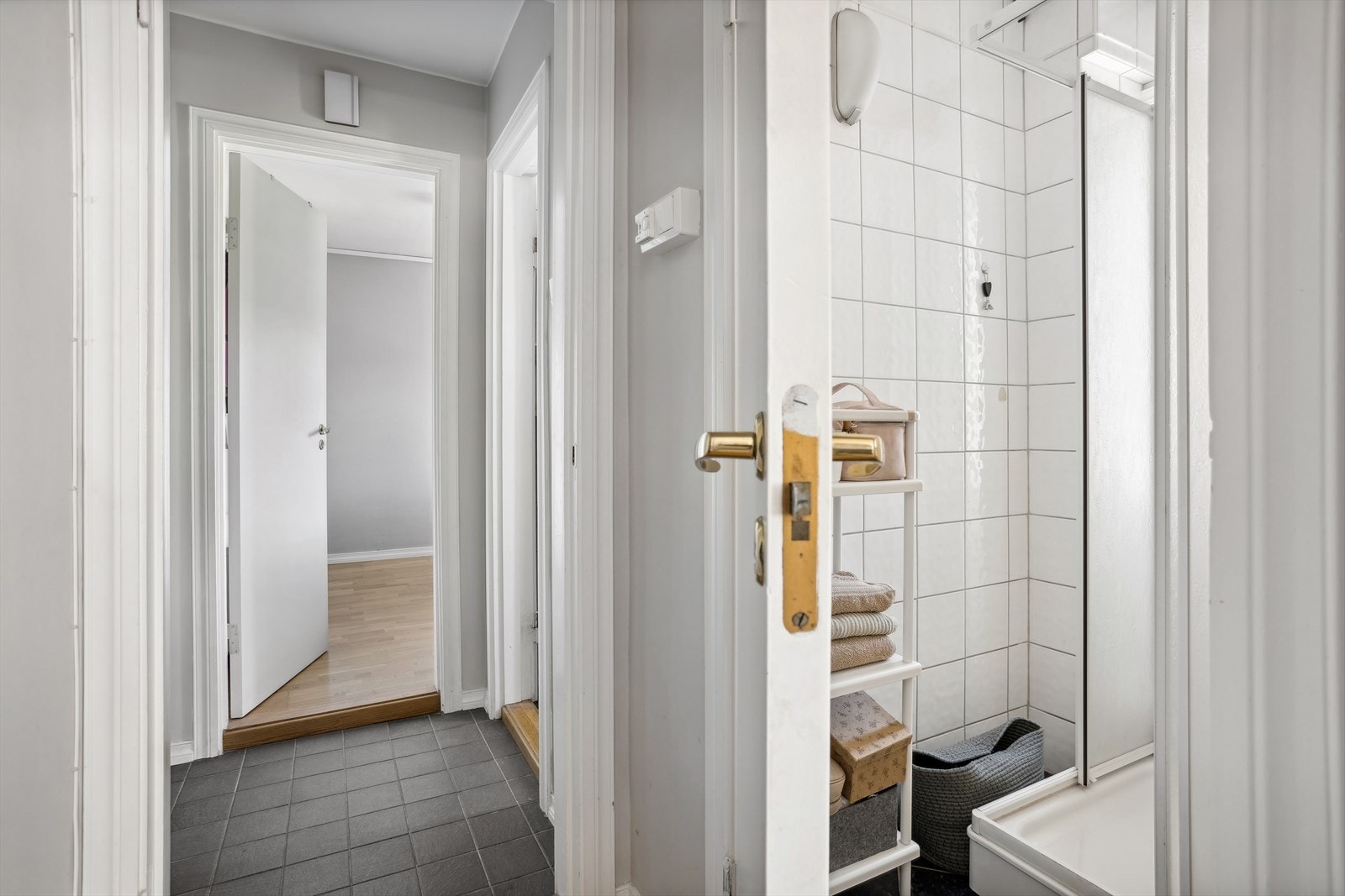 Entrè på en av leilighetene. Galleribilde