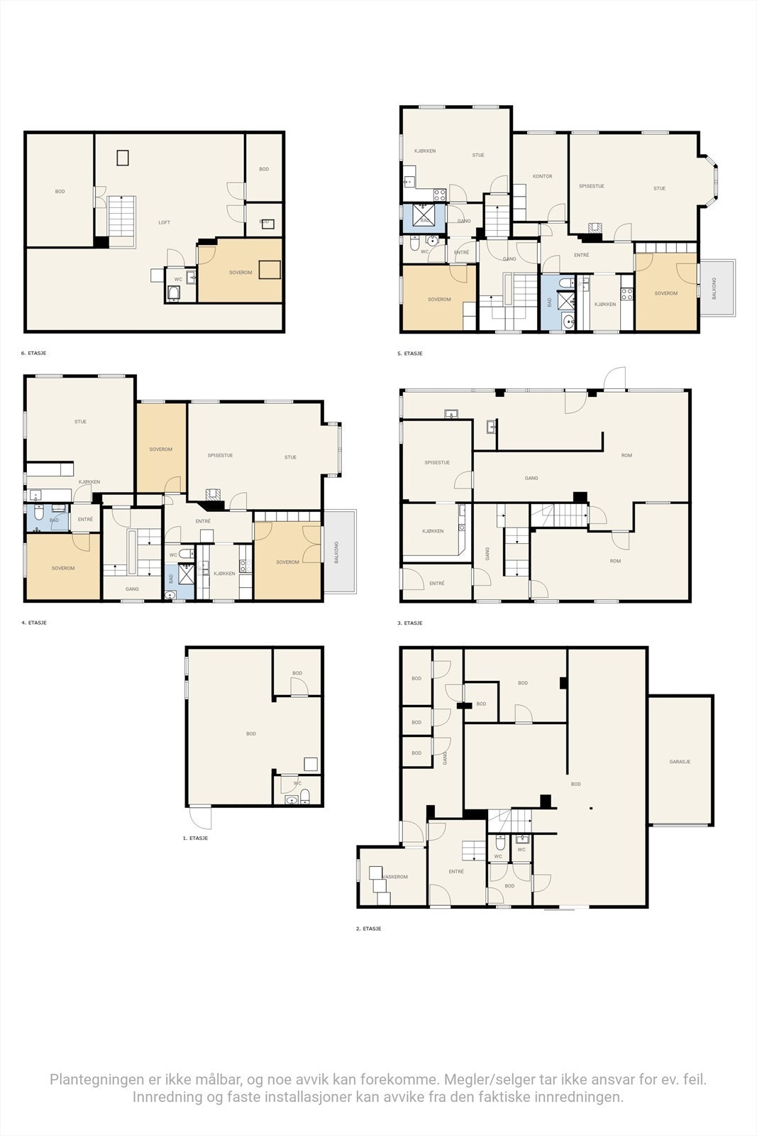 Plantegninger Galleribilde