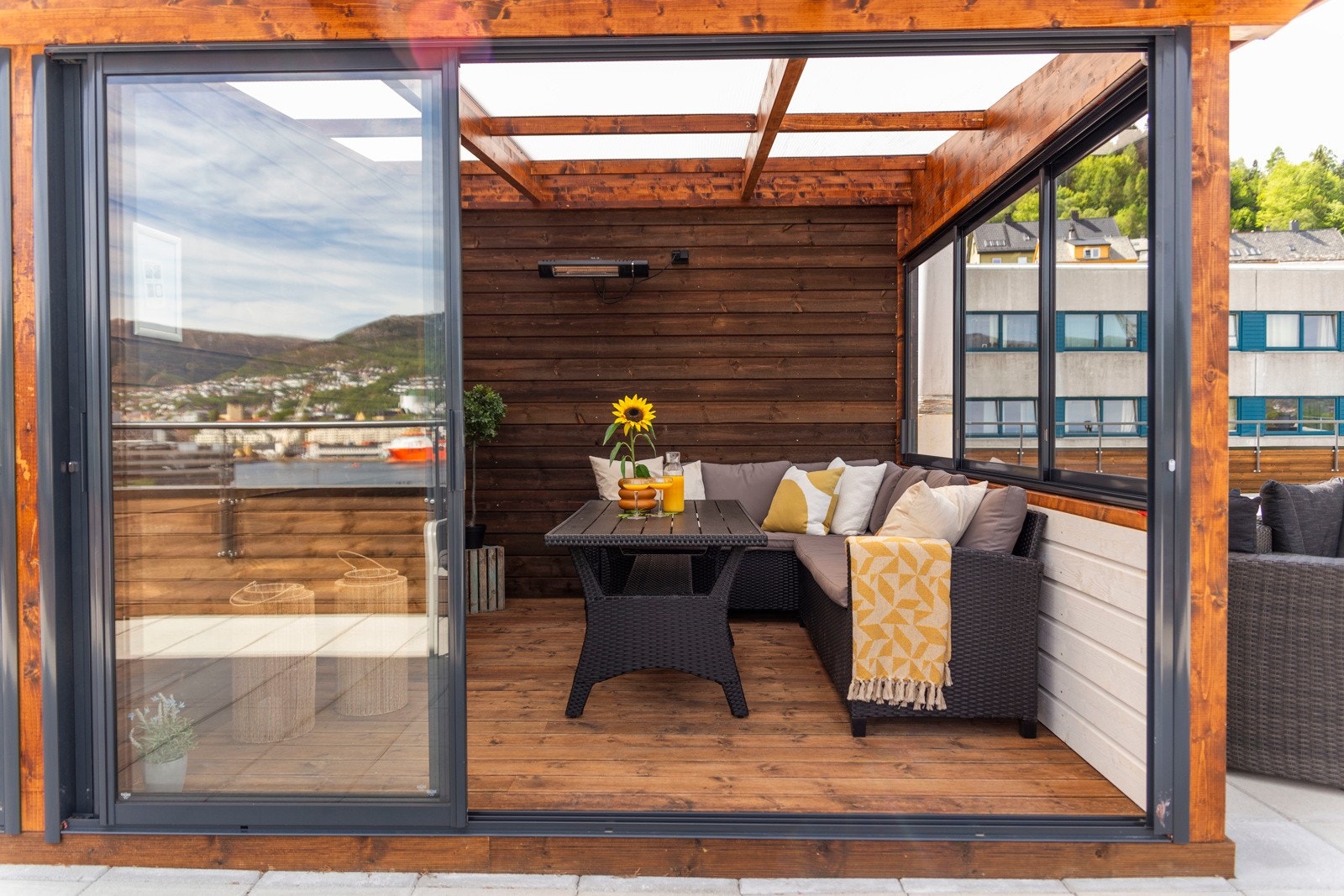 Takterrasse Galleribilde
