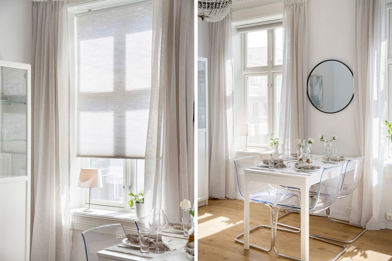 Store, brede vindusflater og rikelig med herlig dagslys inn. Galleribilde