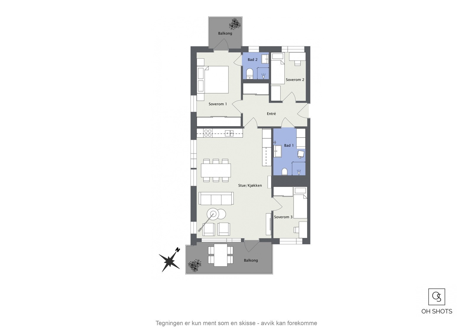 Planegning. Galleribilde