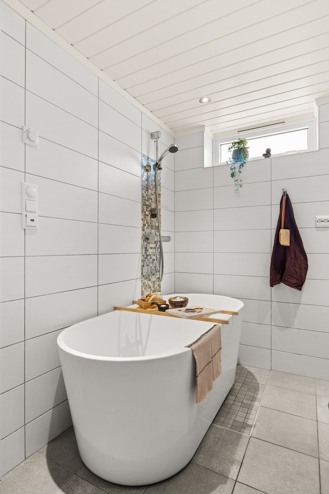 Praktisk med badekar. Galleribilde