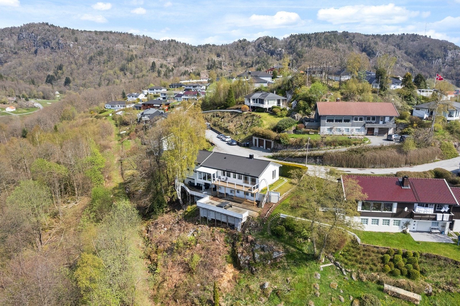 Veletablert boligfelt. Galleribilde
