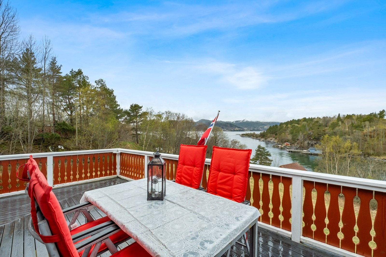 Her har du flotte sol- og utsiktsforhold! Galleribilde