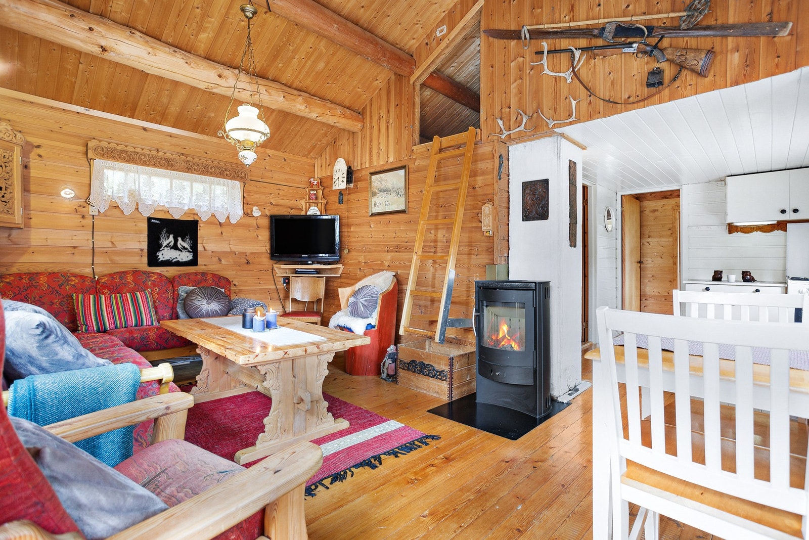 Åpen løsning til kjøkken Galleribilde